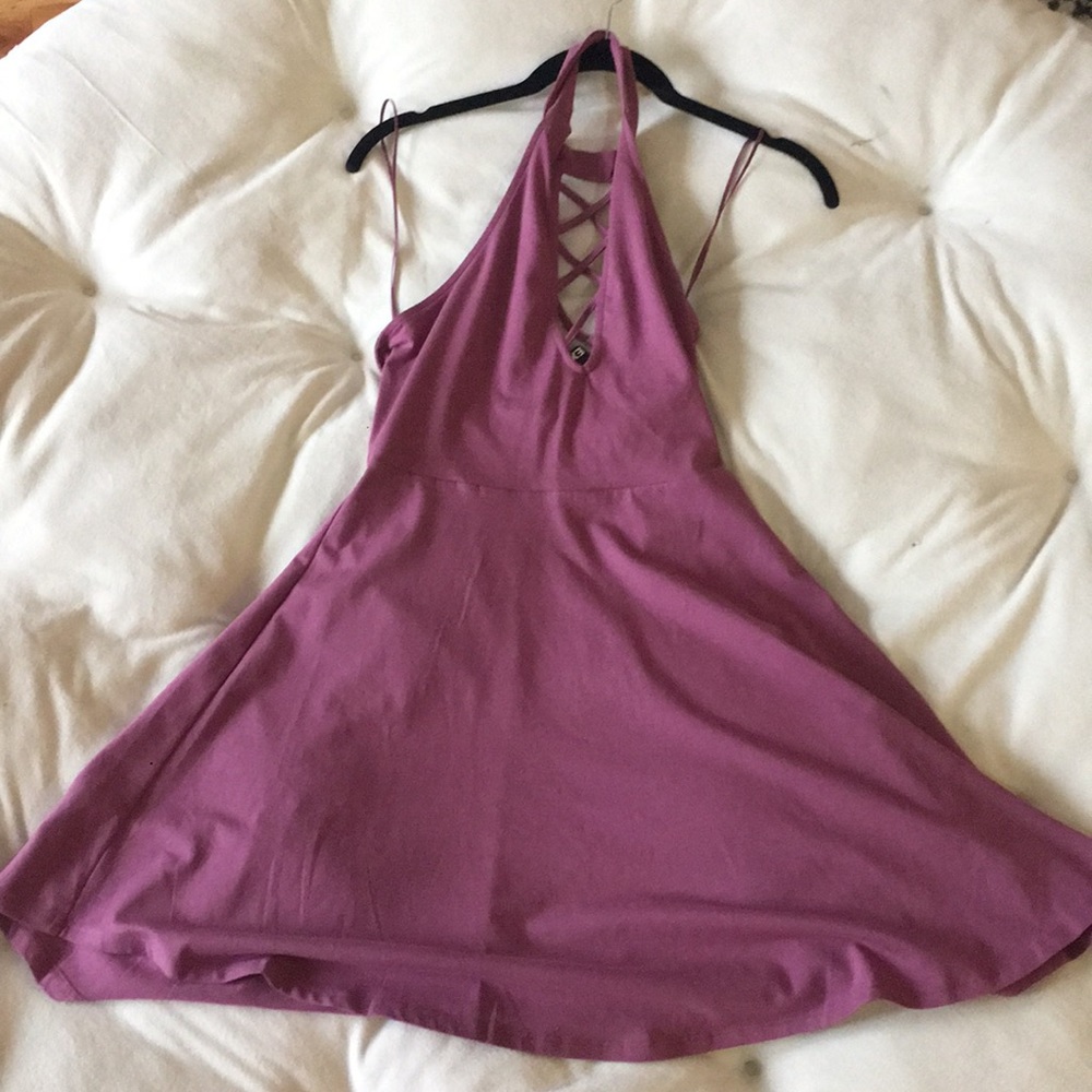 Xs express halter dress